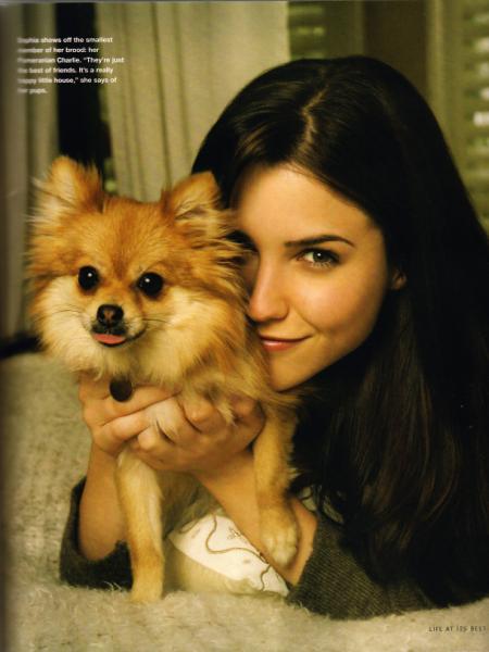 Brooke et son chien